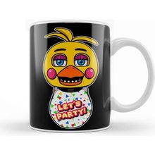 Baskı Dükkanı Five Nights At Freddys Beyaz 330 ml Porselen Kupa Bardak