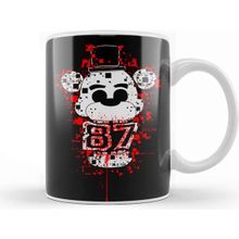 Baskı Dükkanı Five Nights At Freddys Chica 02 Beyaz 330 ml Porselen Kupa Bardak