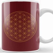 Baskı Dükkanı Flower Of Life Kupa