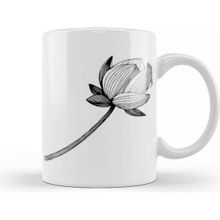 Baskı Dükkanı Flowers For Mothers Day Cute Flowers Beyaz 330 ml Porselen Kupa Bardak