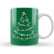 Baskı Dükkanı Football Christmas Tree Baubles Kupa
