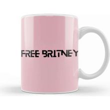 Baskı Dükkanı Free Britney Spears Kupa Bardak