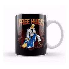 Baskı Dükkanı Free Hugs Bjj Jiu Jitsu Pun Awesome Martial Arts Kupa Bardak