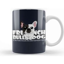 Baskı Dükkanı French Bulldog Brindle Pied Dg Big Head Kupa