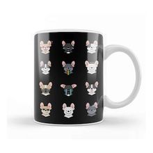 Baskı Dükkanı French Bulldog Emoji Kupa