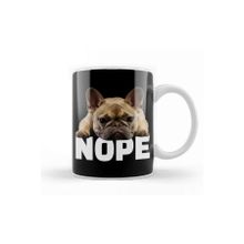 Baskı Dükkanı French Bulldog Nope 03 Kupa
