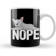 Baskı Dükkanı French Bulldog Nope 05 Kupa
