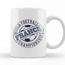 Baskı Dükkanı French Football France Stamp World Football Championship 2018 Kupa