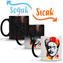 Baskı Dükkanı Frida Kahlo 06 Sihirli Porselen Kupa