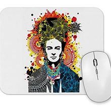 Baskı Dükkanı Frida Mandala Mouse Pad