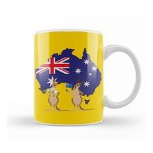 Baskı Dükkanı Funny Australia Kupa Bardak