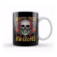 Baskı Dükkanı Funny Bearded Funcle Definition Novelty Fun Uncle Kupa Bardak