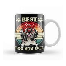 Baskı Dükkanı Funny Best Shih Tzu Dog Mom For Dog Lover Gift 01 Kupa