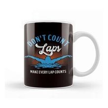 Baskı Dükkanı Funny Don´t Count Laps Swimmer Swimming Pool Swim Athlete Kupa