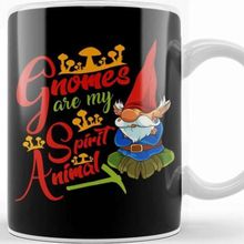 Baskı Dükkanı Funny Gnomes Are My Spirit Animal Cute Gnome Fans Kupa