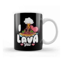 Baskı Dükkanı Funny I Lava You Volcano Valentine S Day Pun Kupa