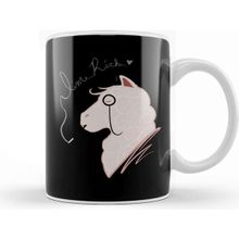 Baskı Dükkanı Funny I M Rich Llama Cute Fancy Llama Kupa