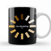 Baskı Dükkanı Funny I'm Thinking 01 Kupa