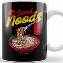 Baskı Dükkanı Funny Send Noods Anime Gamer Pho Ramen Noodle Pun Kupa