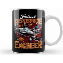 Baskı Dükkanı Future Aerospace Engineer Spaceship Obsessed Kid Kupa
