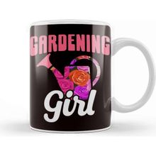 Baskı Dükkanı Gardening Girl Watering Can Nature Plants Flowers Gardener Kupa