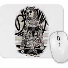 Baskı Dükkanı Garota Skate Mouse Pad