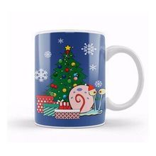 Baskı Dükkanı Gary Around the Christmas Tree Spongebob Kupa