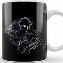 Baskı Dükkanı Gas Mask Scissorhands Kupa