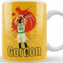 Baskı Dükkanı Gordon Hayward Vintage Art Legend Basketball Gift Vintage Retro Style Kupa