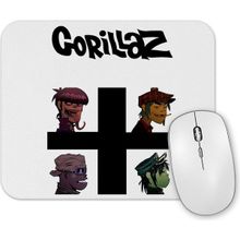 Baskı Dükkanı Gorillaz Mouse Pad