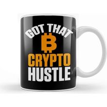 Baskı Dükkanı Got That Crypto Hustle Bitcoin Btc Cryptocurrency Kupa