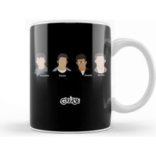 Baskı Dükkanı Grease T Birds Movie Silhouette Kupa