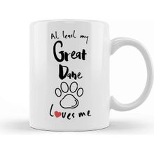 Baskı Dükkanı Great Dane Mom 01 Kupa