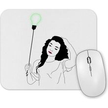 Baskı Dükkanı Green Light Lorde Mouse Pad