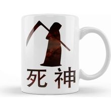 Baskı Dükkanı Grim Reaper Shinigami Japan Kupa
