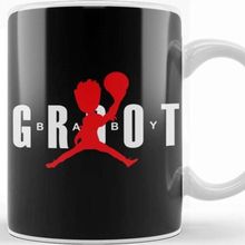 Baskı Dükkanı Guardians of the Galaxy Baby Groot Air Jordan Kupa