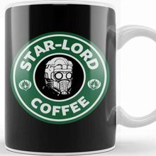 Baskı Dükkanı Guardians of The Galaxy Star Lord Coffee Starbucks Kupa