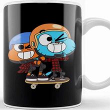 Baskı Dükkanı Gumball And Darwin Gumball Darwin Skate Kupa