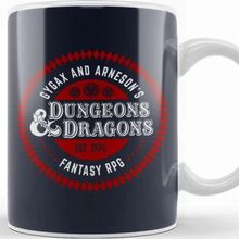 Baskı Dükkanı Gygax And Arnesons Dungeons and Dragons Fantasy Rpg Kupa