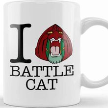 Baskı Dükkanı He Man I Love Battle Cat Masters Of Universe Kupa