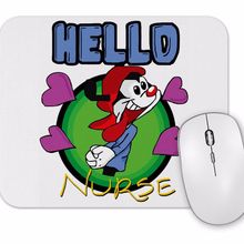 Baskı Dükkanı Hellooooo Nurse Mouse Pad