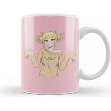 Baskı Dükkanı Himiko Toga Shrug Pink Kupa