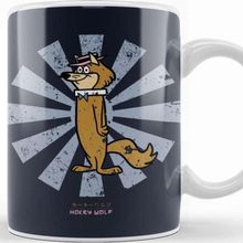 Baskı Dükkanı Hokey Wolf Retro Japanese Kupa