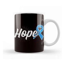 Baskı Dükkanı Hope Blue Ribbon Cure Child Abuse Prevention Awareness Month Kupa