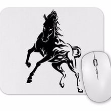 Baskı Dükkanı Horse Tattoo 4 Preto Mouse Pad