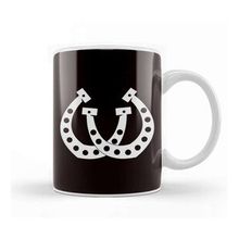 Baskı Dükkanı Horseshoe Lucky Equestrian Sport Horses Riding Horse Fan Kupa