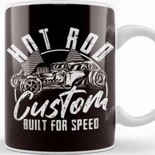 Baskı Dükkanı Hot Rod For Speed Vehicle Automobile Muscle Car Hotrod Kupa