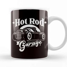 Baskı Dükkanı Hot Rod Garage Old American Cars Automobile Classic Engine Kupa