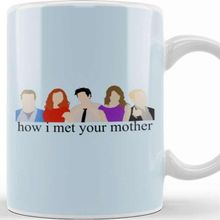 Baskı Dükkanı How I Met Your Mother Hımym Minimalist Print With Text Kupa