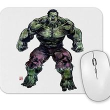 Baskı Dükkanı Hulk Mad Roar Marvel Superhero Power Bruce Mouse Pad